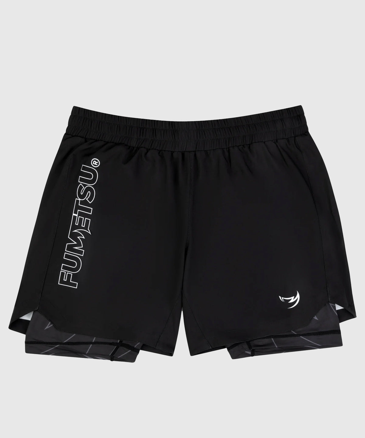 Fumetsu Dual Layer Icon Fightshorts - Nero