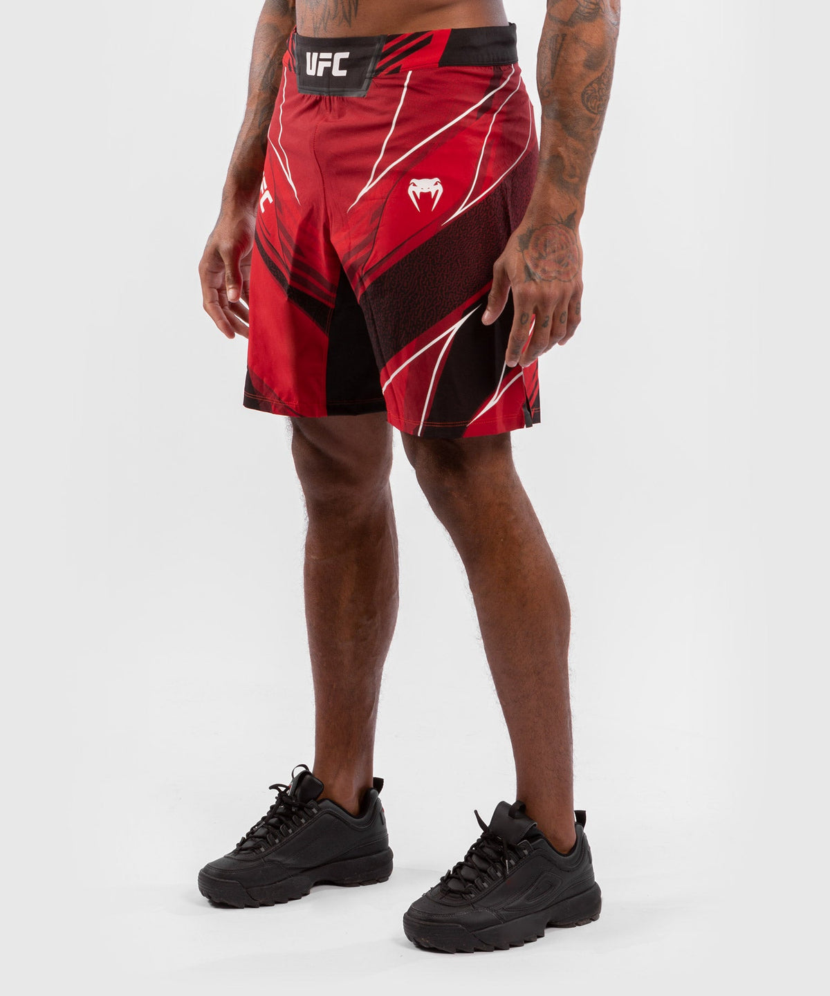 UFC Herren Fightshorts Venum Authentic Fight Night - Long Cut - Rot