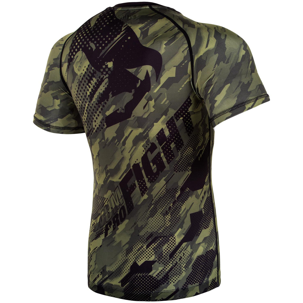 Rashguard Venum Tecmo Manches courtes - Kaki - Exclusivité