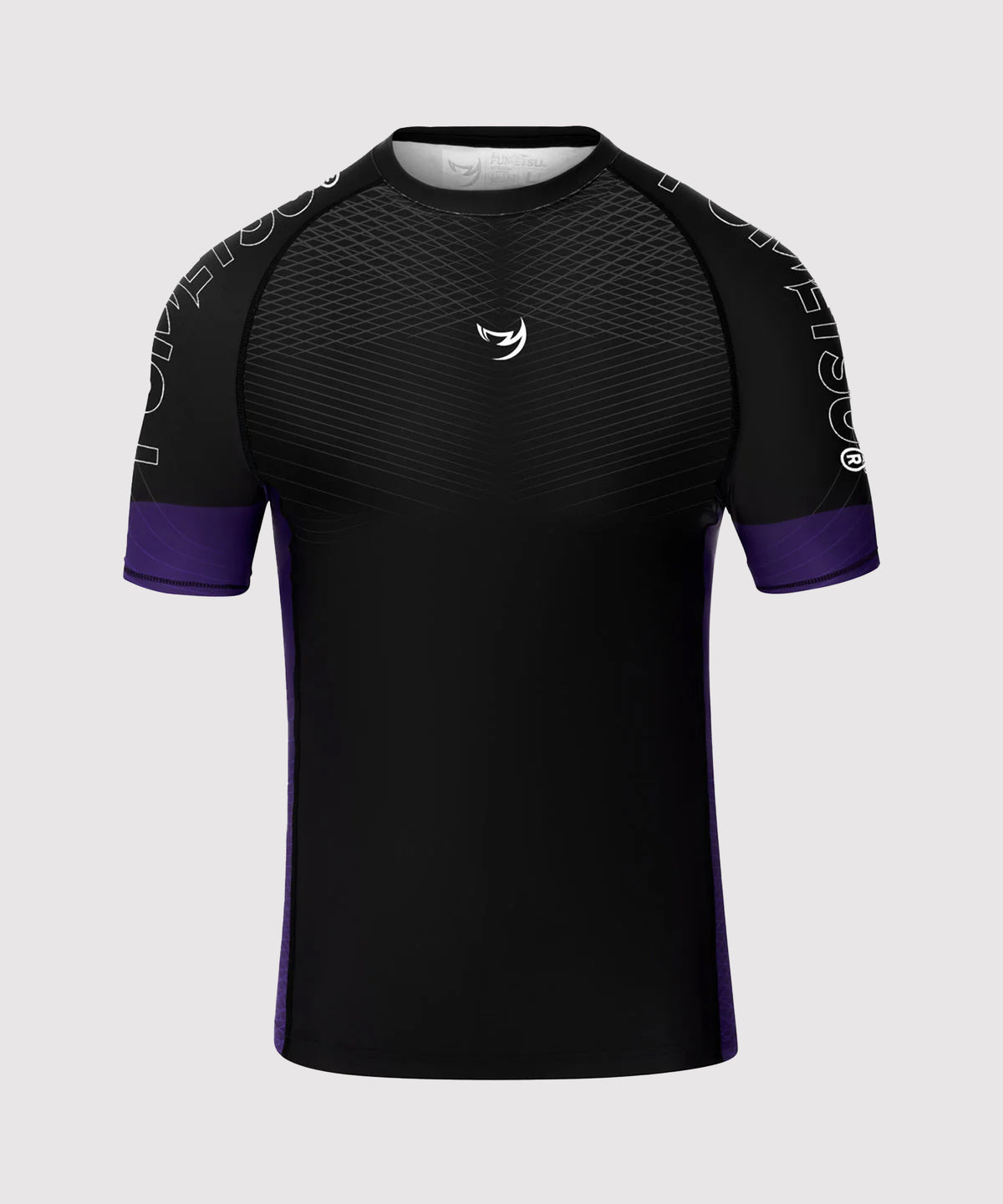 Fumetsu Competitor Mk2 Short Sleeve Rashguard - Black/Purple