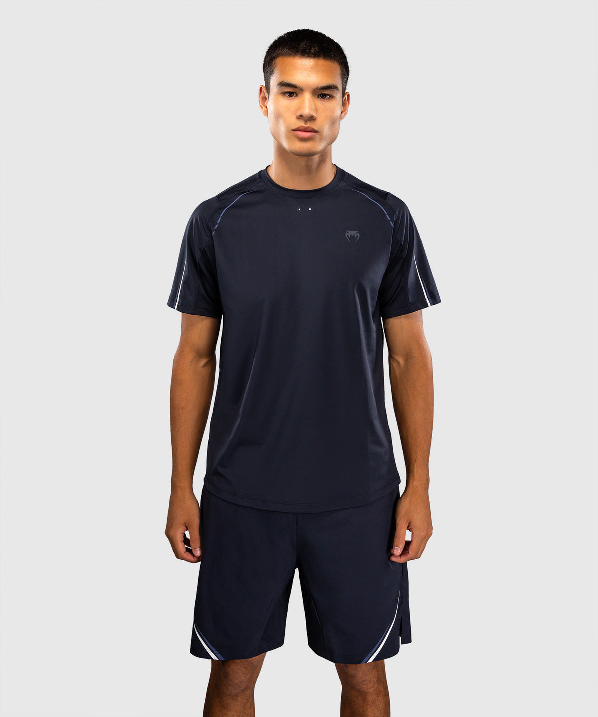 Venum G-Core Maglietta Dry Tech - Blu Navy/Bianco