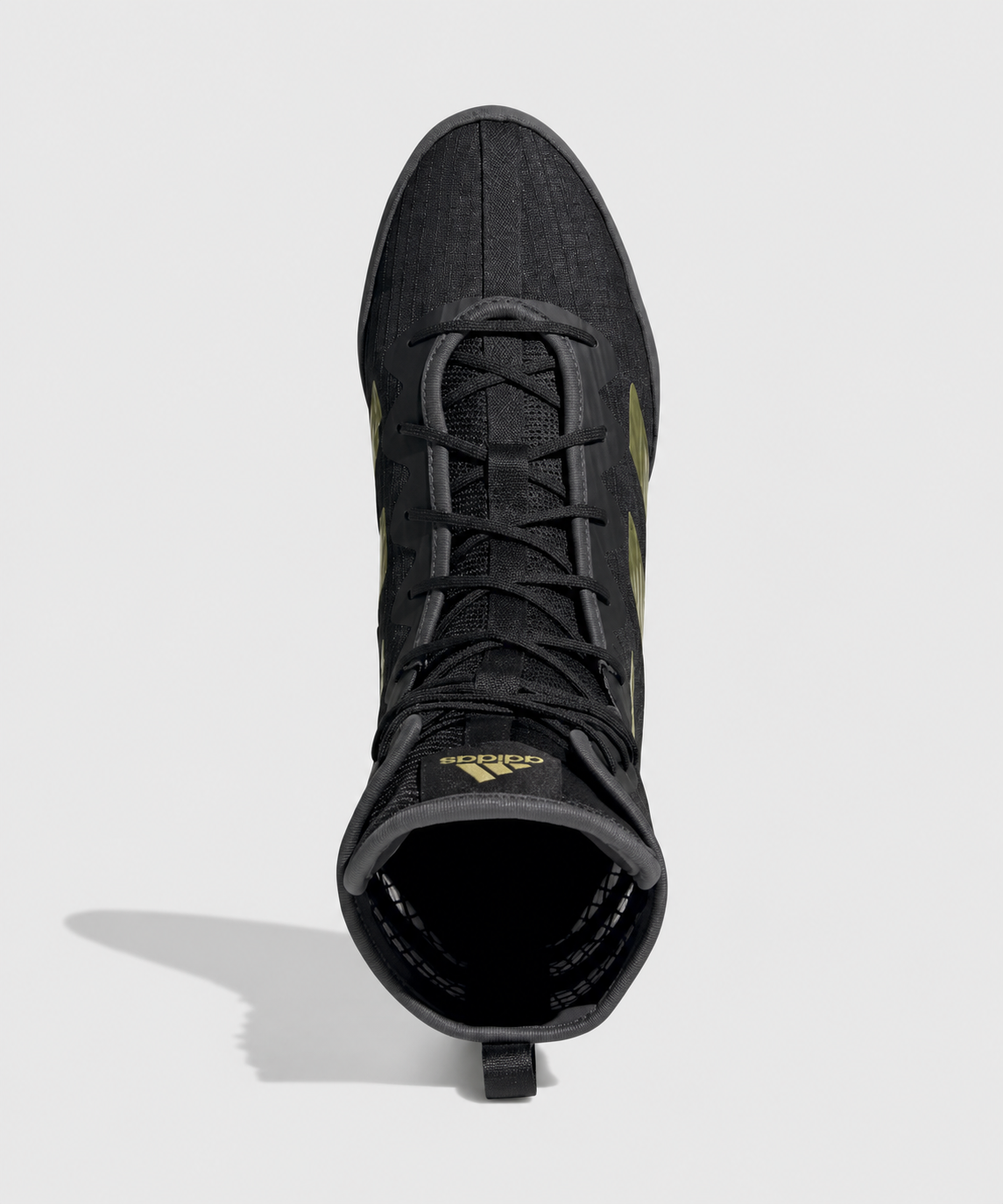 Adidas Box Hog 4 Boxschuhe - Schwarz/Gold