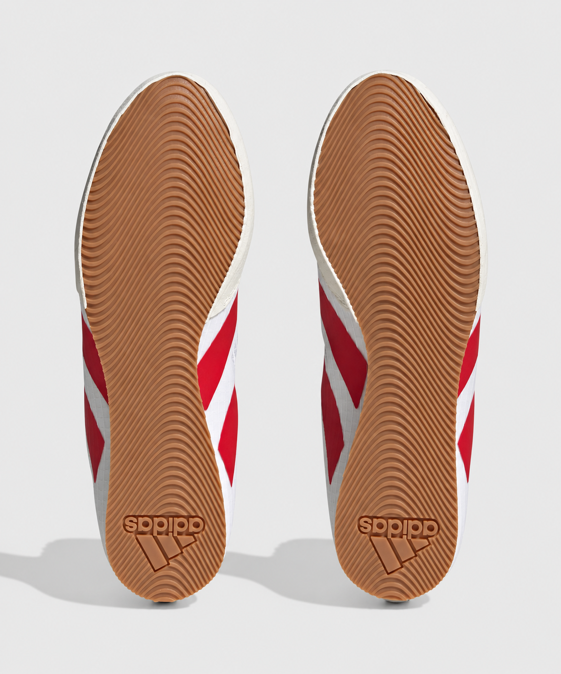 Adidas Box Hog 4 Botas de Boxeo - Blanco/Rojo