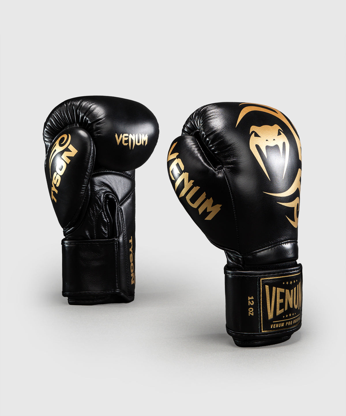 Gants de boxe Venum Giant 2.0 Mike Tyson Pro – Noir/Or + Sac inclus