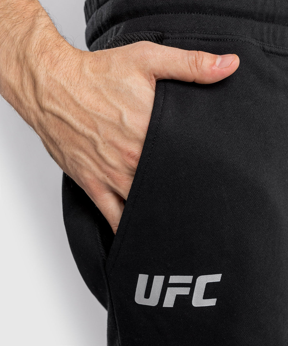 Short en Coton UFC Venum Authentic Fight Week 2.0 - Noir/Rouge