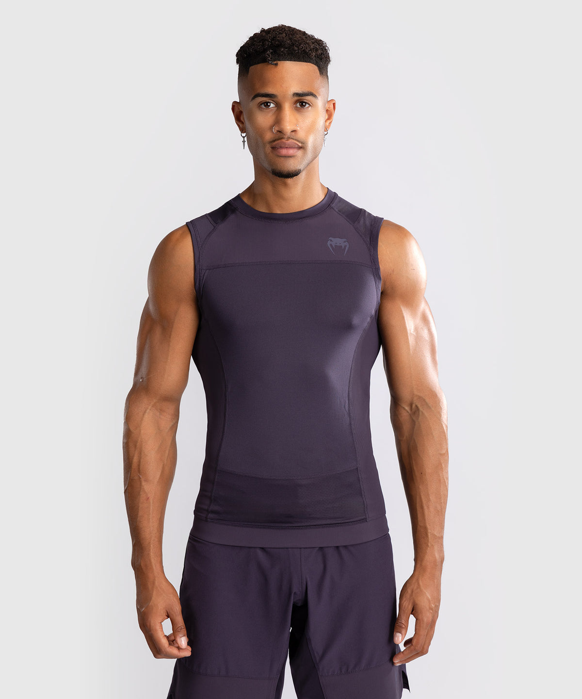Rashguard sans Manches Venum G-Fit Air pour Hommes - Violet Intense