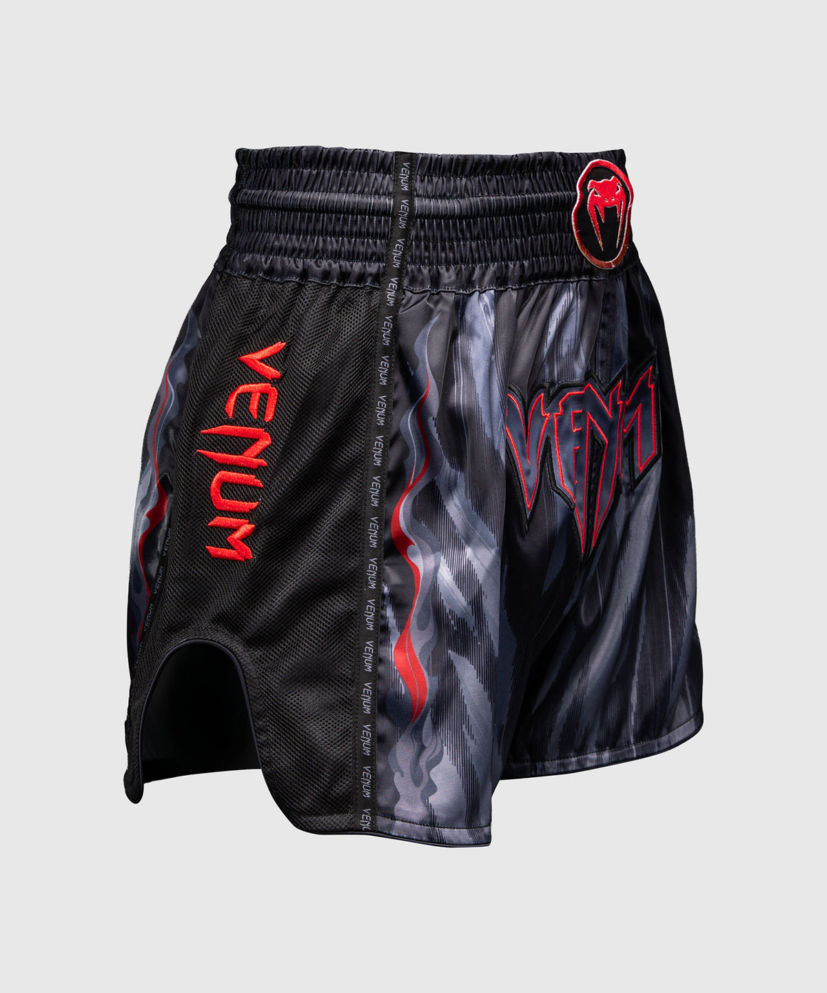 Venum Demon Short de Muay Thai - Negro/Gris