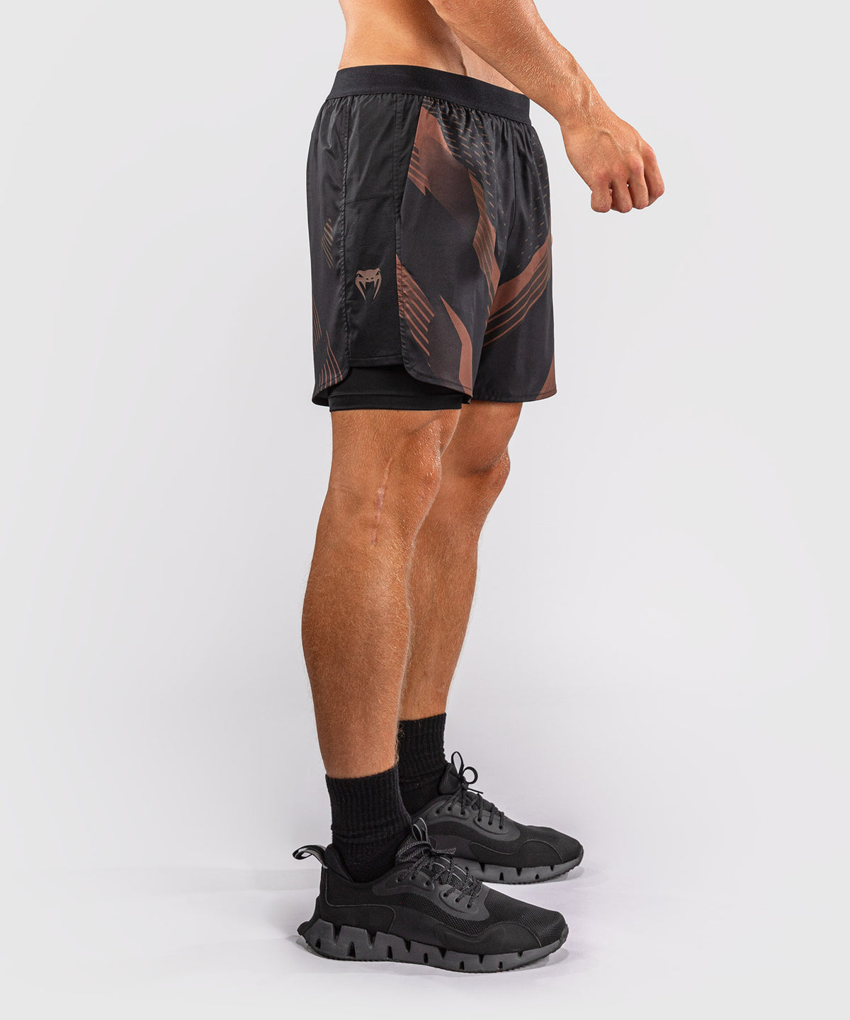 Venum No-Gi 6.0 Training Shorts - Black/Brown