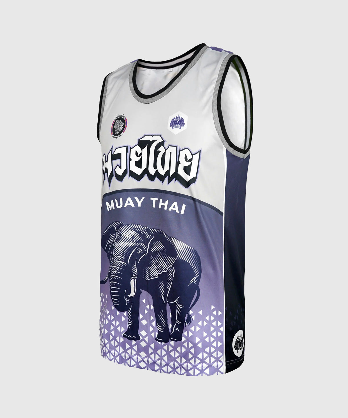 Débardeur Tuff Top War Elephant - Blanc/Violet