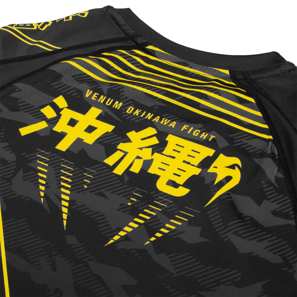 Rashguard Venum Okinawa 2.0 - Manches longues - Noir/Jaune