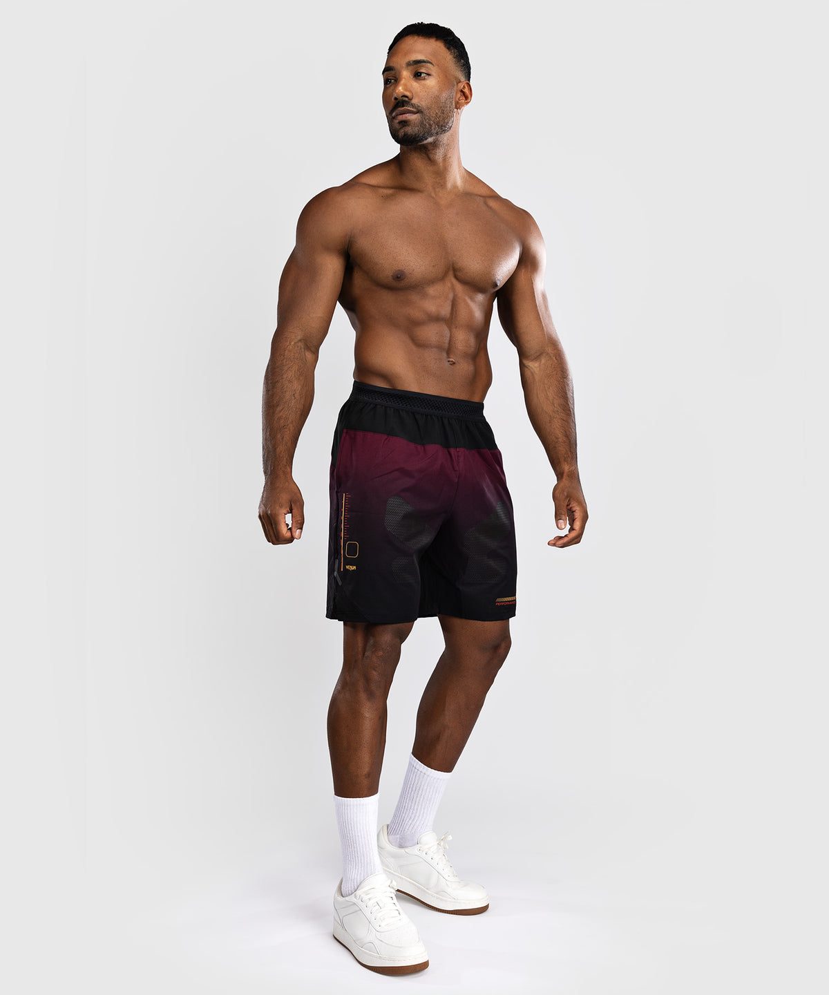 Venum Tactical XT Pantaloncini da allenamento - Nero/Borgogna/Oro
