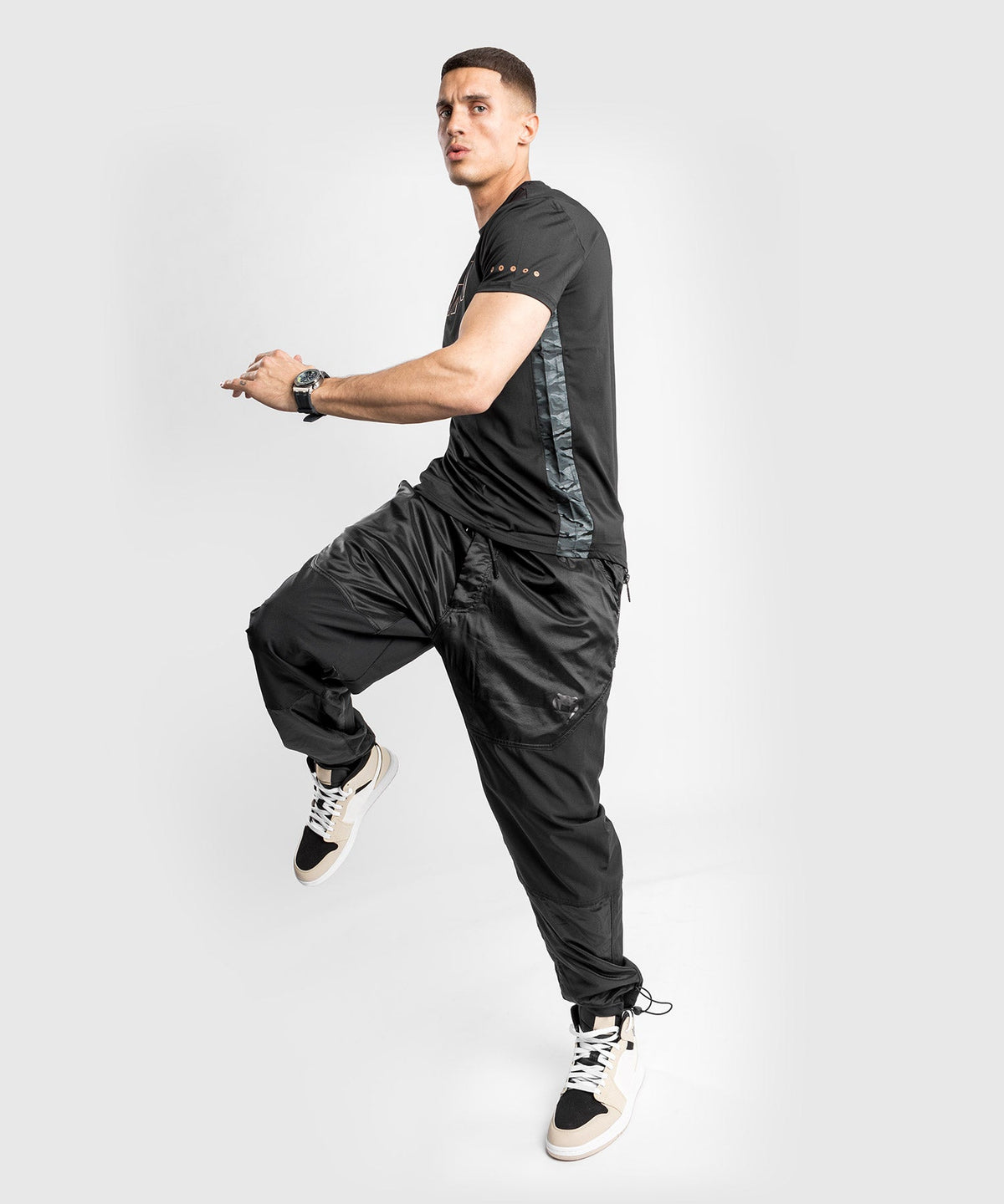 Venum Laser XT Jogginghose - Oversize - Schwarz/Schwarz
