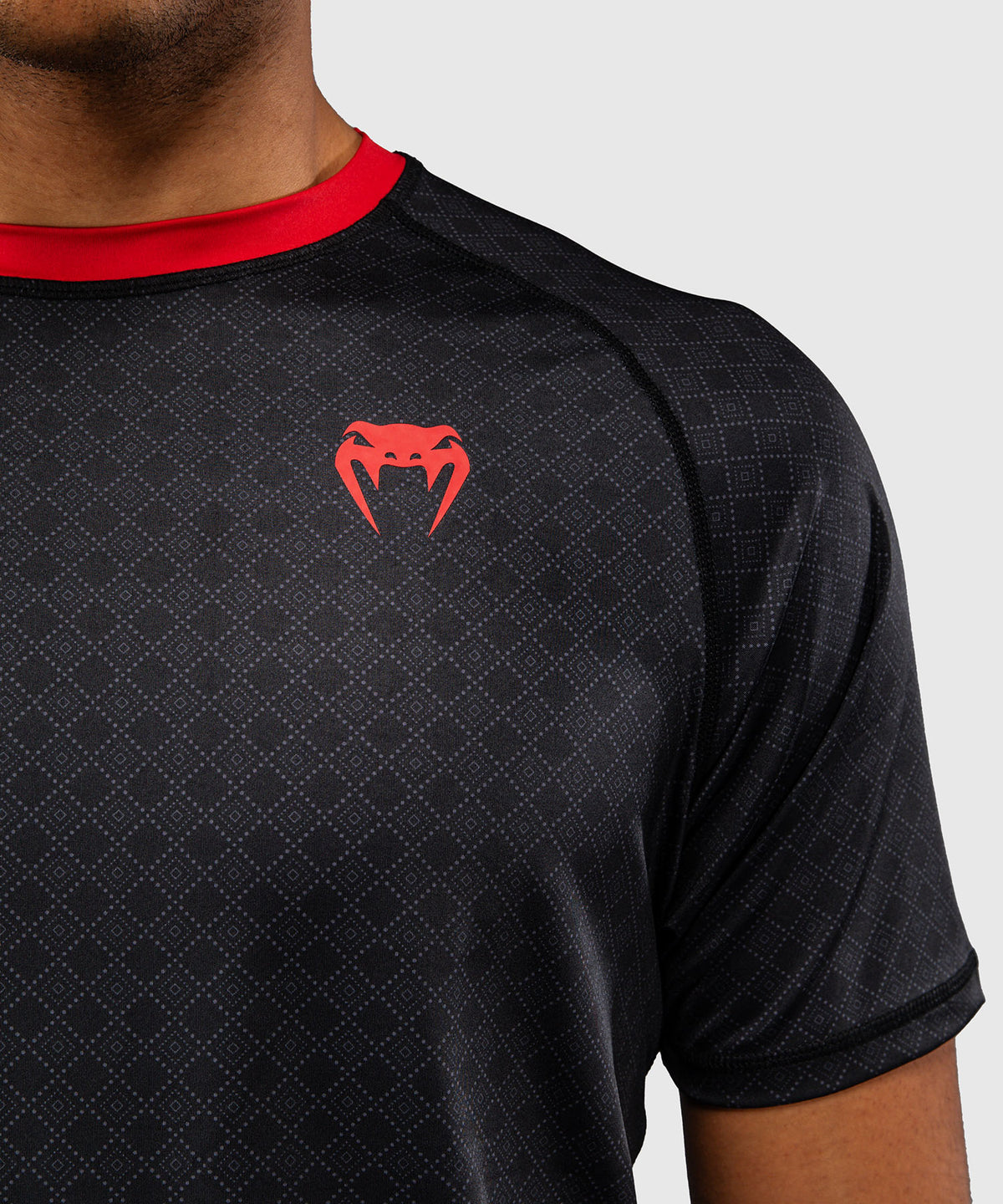 Venum x Roger Gracie Signature Dry Tech T-Shirt - Black/Red