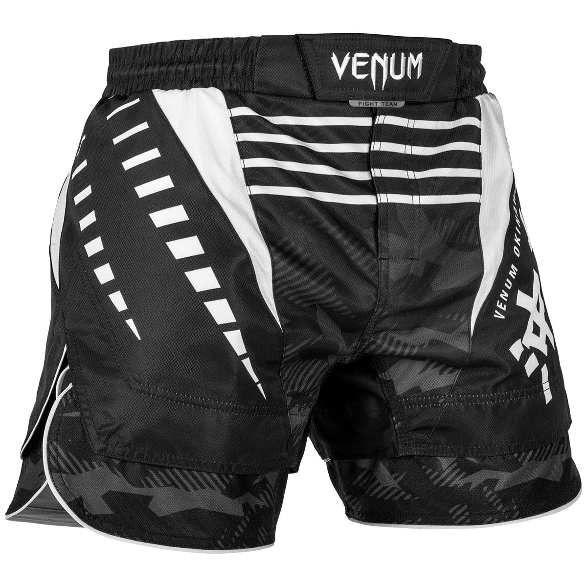 Venum Okinawa Kampfshort 2.0 - Schwarz/Weiß