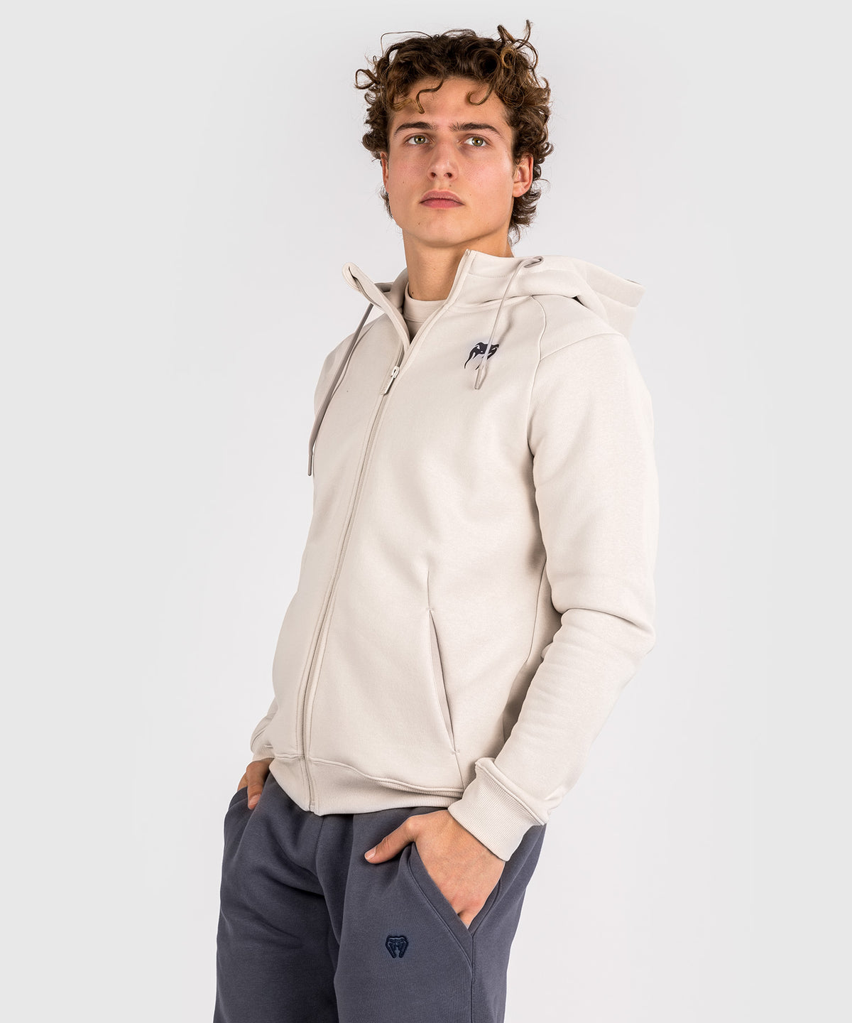 Venum Strikeland  Full Zip Hoodie - Greige