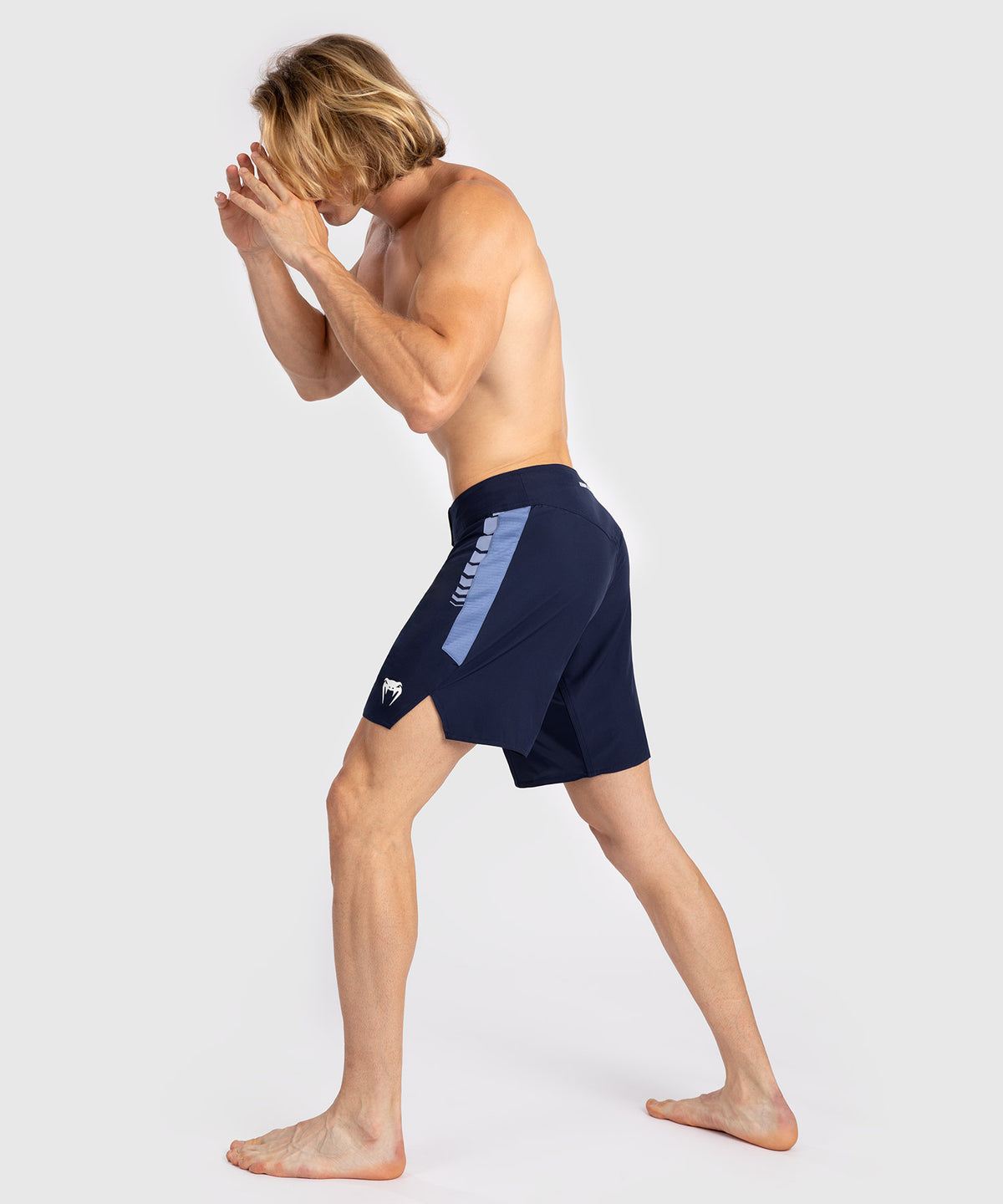 Short de Combat pour Hommes Venum Tempest - Bleu Marine/Bleu