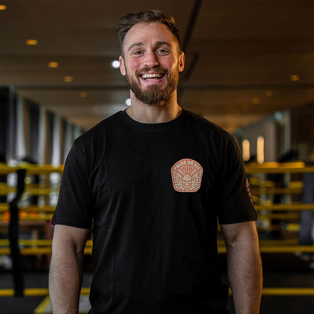Pride Or Die Dropping Heavy Bombs Training T-shirt - Black