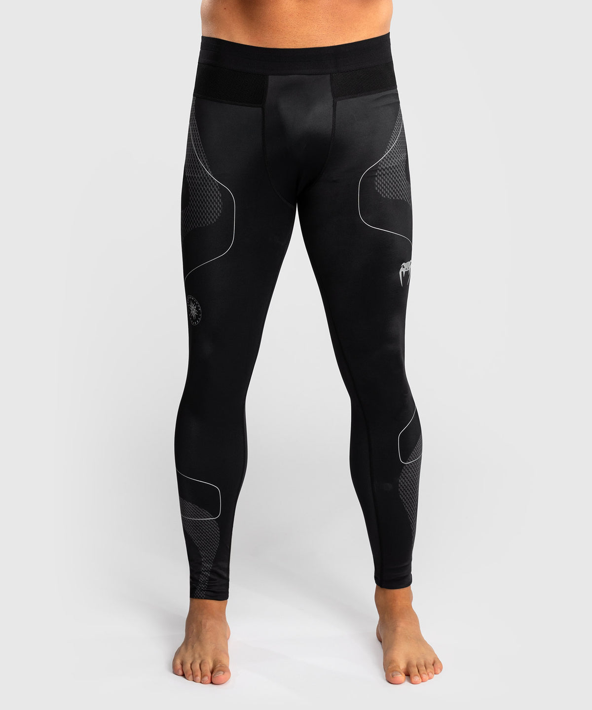 Venum Nexus Spats - Black/Silver