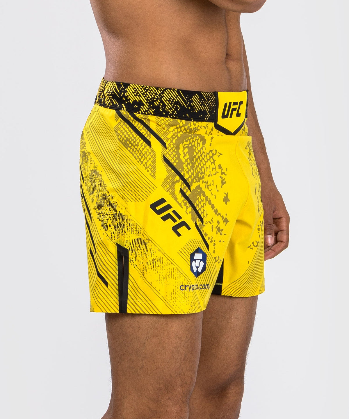 Short de combat Coupe courte pour Hommes UFC Adrenaline by Venum Authentic Fight Night - Jaune