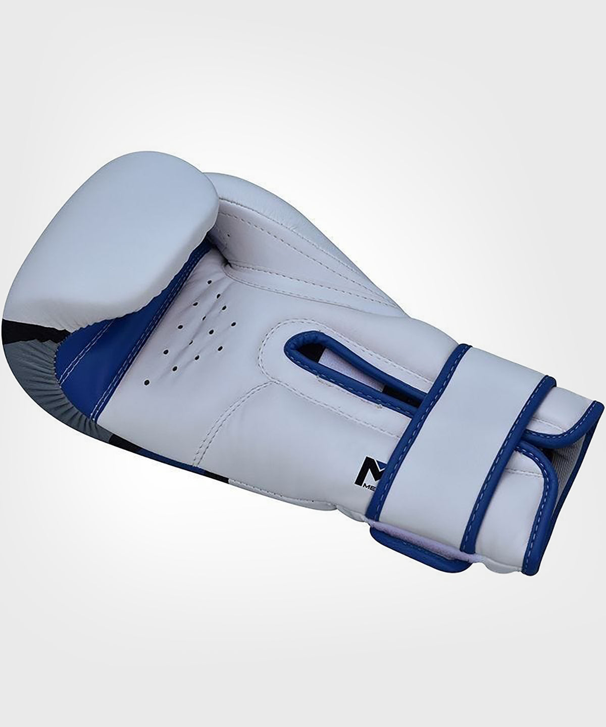 RDX Sports Quadro-Dome Guantoni da Boxe - Bianco/Blu