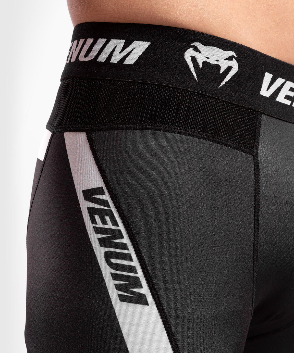 Pantalones de compresión Venum No Gi 3.0 - Negro/Blanco