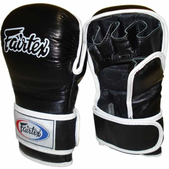 Gants de sparring MMA V15 Fairtex - Noir