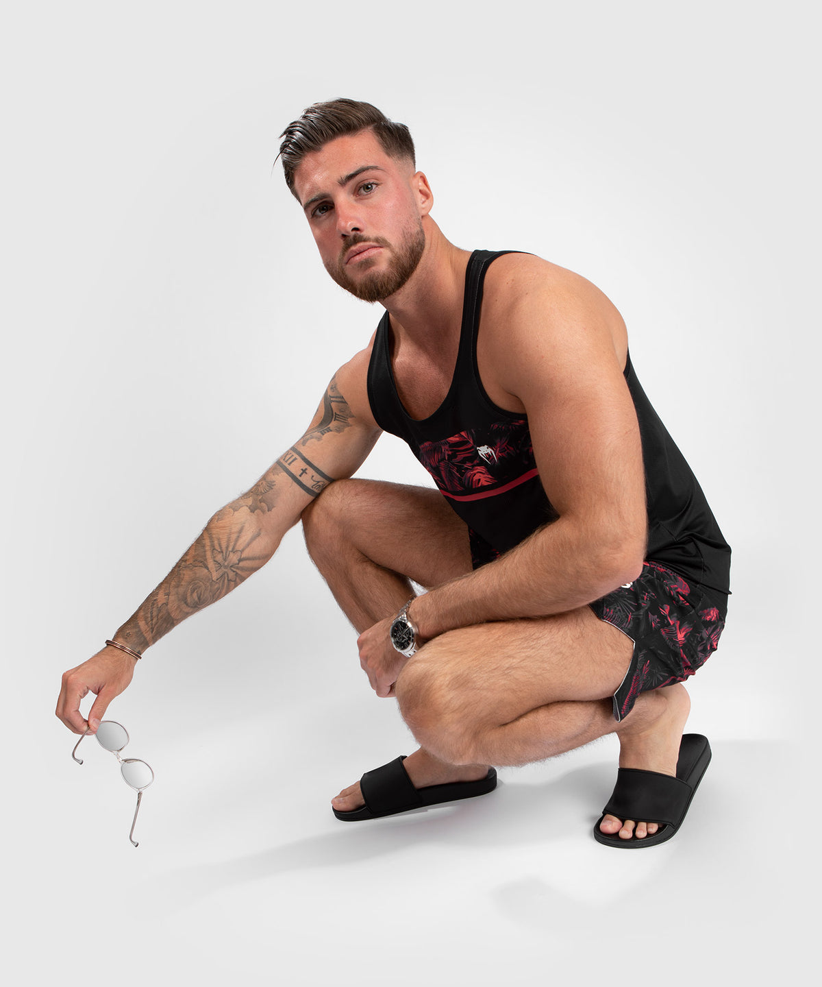 Venum Bali Jungle Dry Tech Tank Top - Red