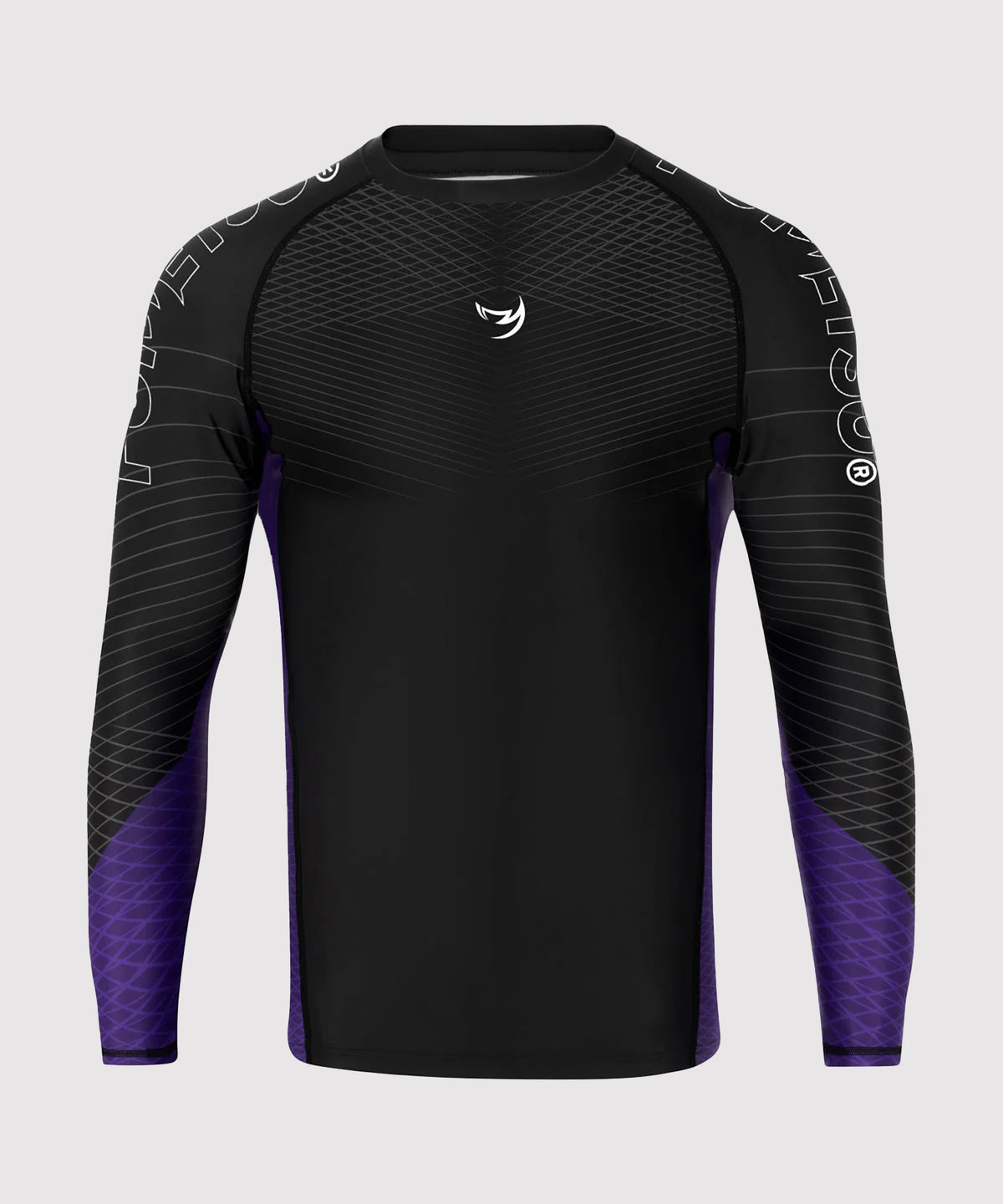 Rashguard À Manches Longues Fumetsu Competitor Mk2 - Noir/Violet