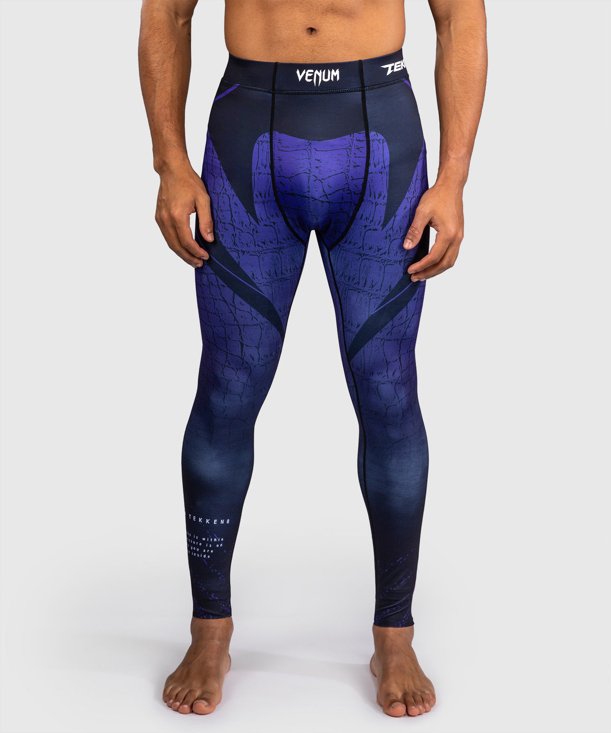 Venum x TEKKEN 8 Spats - Kazuya - Black/Blue