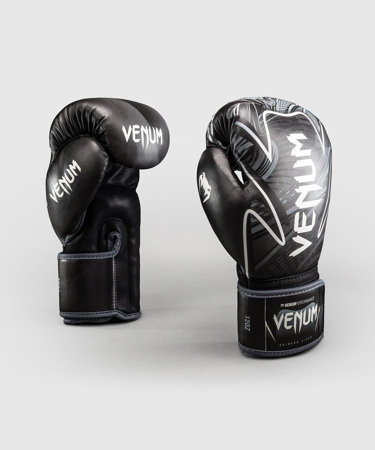 Venum Crimson Viper 2.0 Impact Guantes de boxeo - Negro/Gris