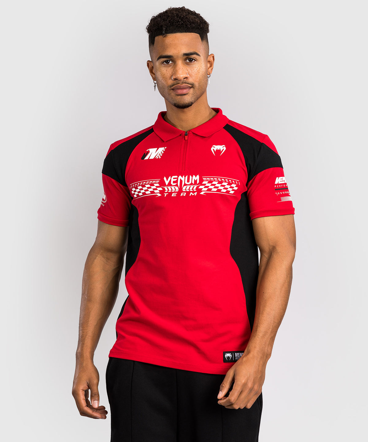 Venum Motorsport Baumwoll-Polo - Rennrot