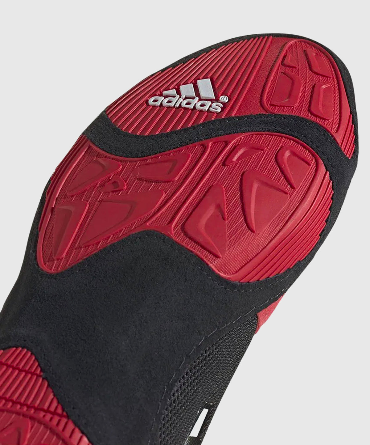 Adidas Adizero Mat Wizard 6 Calzado de Lucha - Negro/Rojo