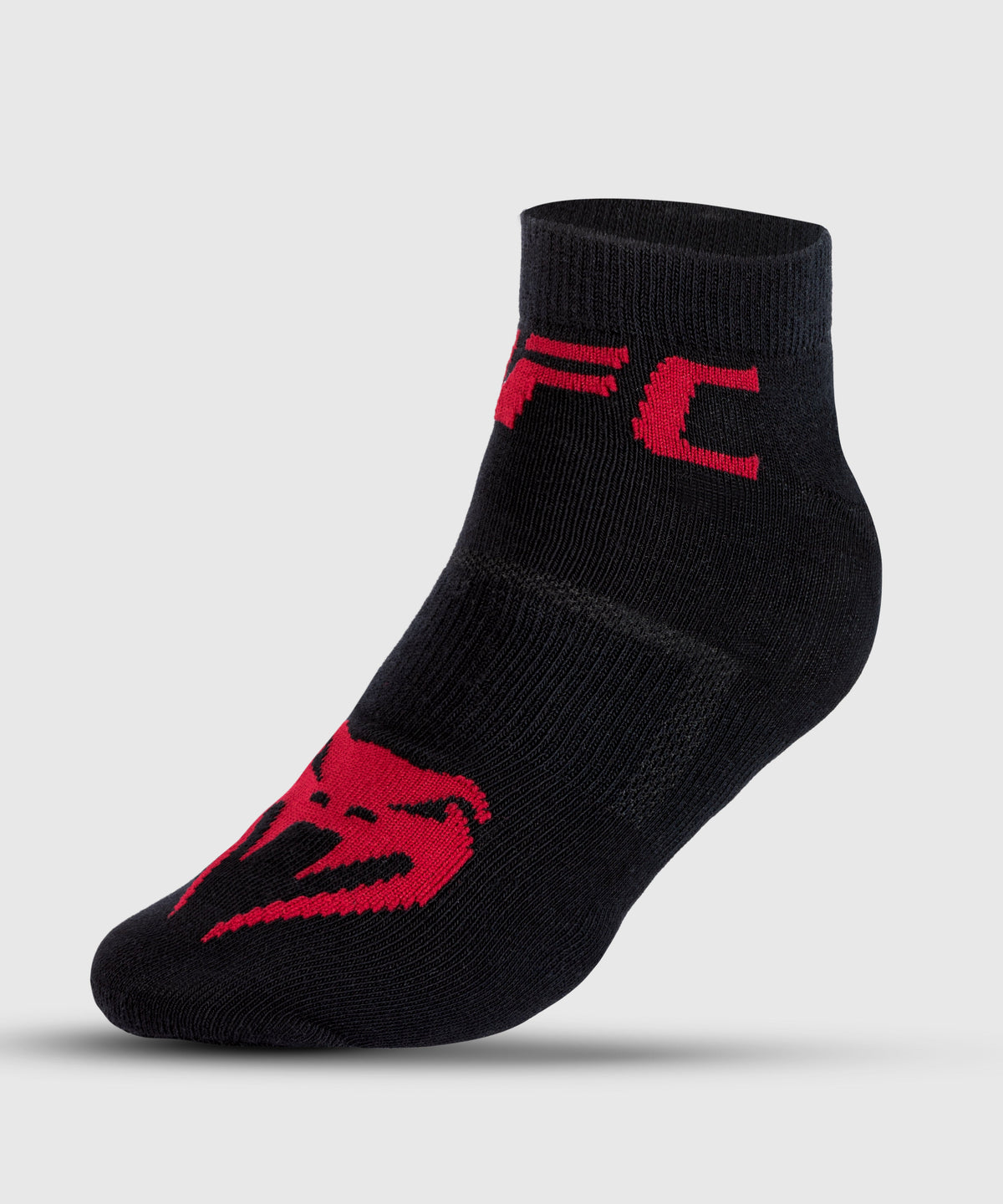 UFC Venum Authentic Fight Week Men’s 2.0 Performance Sock - Black/Red