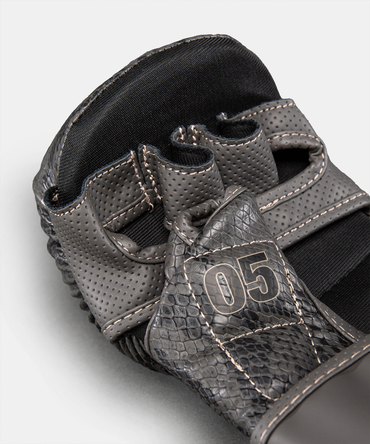 Gants de sparring MMA Venum Impact Evo Scales - Gris foncé