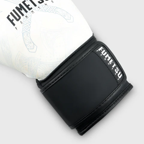 Fumetsu Berserker Guantes de Boxeo - Blanco/Negro