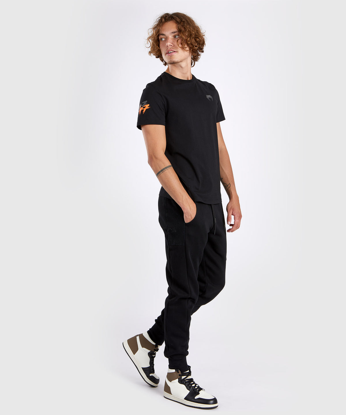 Venum S47 T-Shirt - Schwarz/Orange