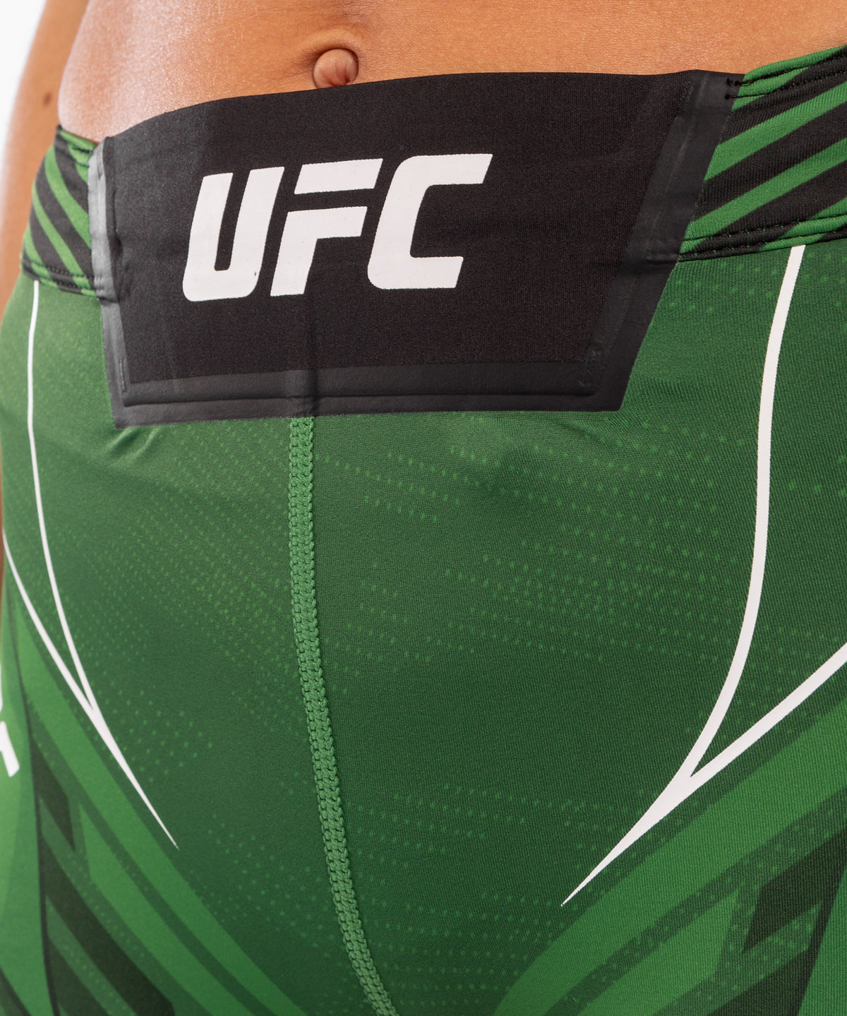 Short de compression pour Femmes UFC Venum Authentic Fight Night - Coupe Courte - Vert