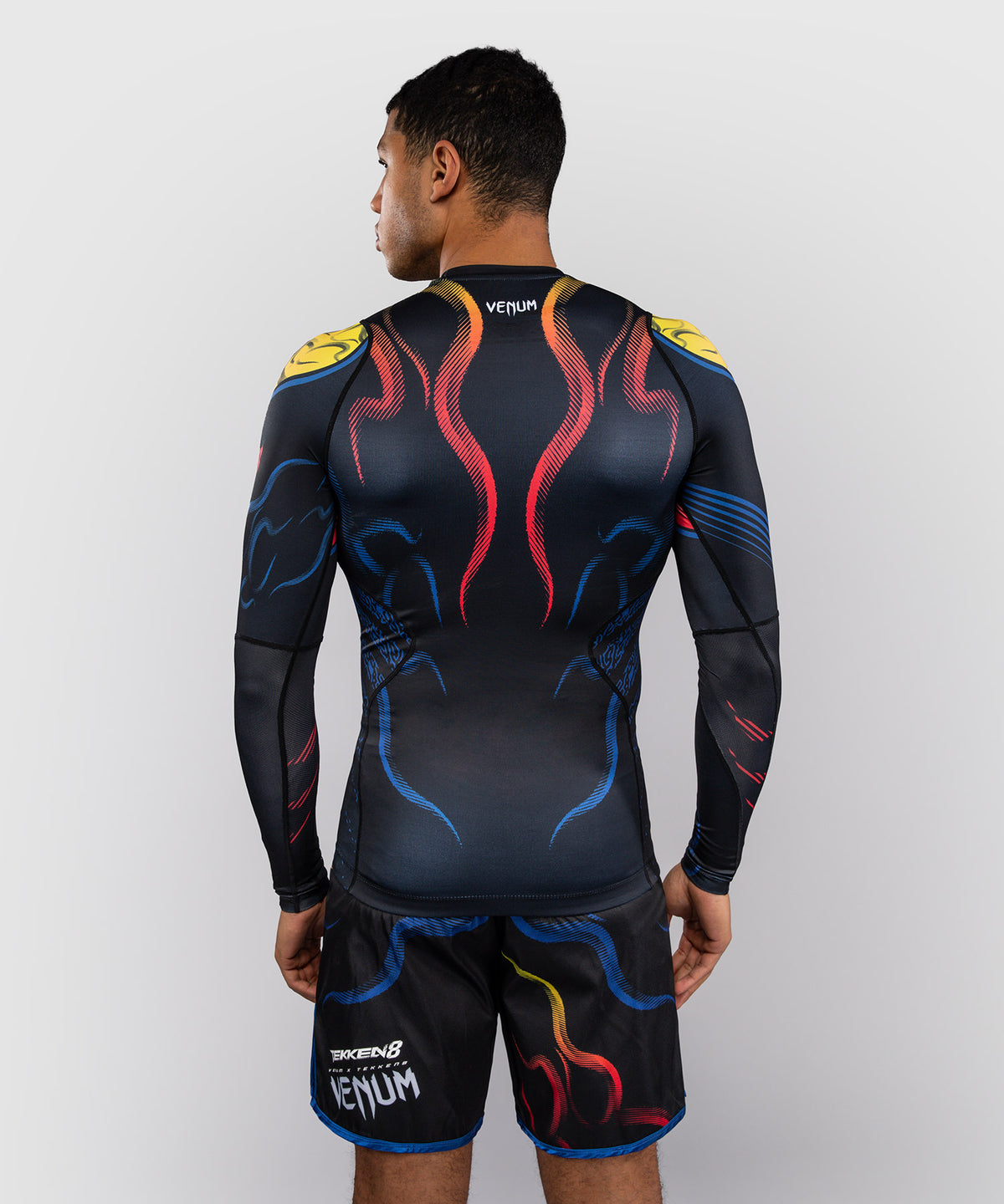 Rashguard à Manches Longues Yoshimitsu Venum x TEKKEN 8  - Noir/Orange