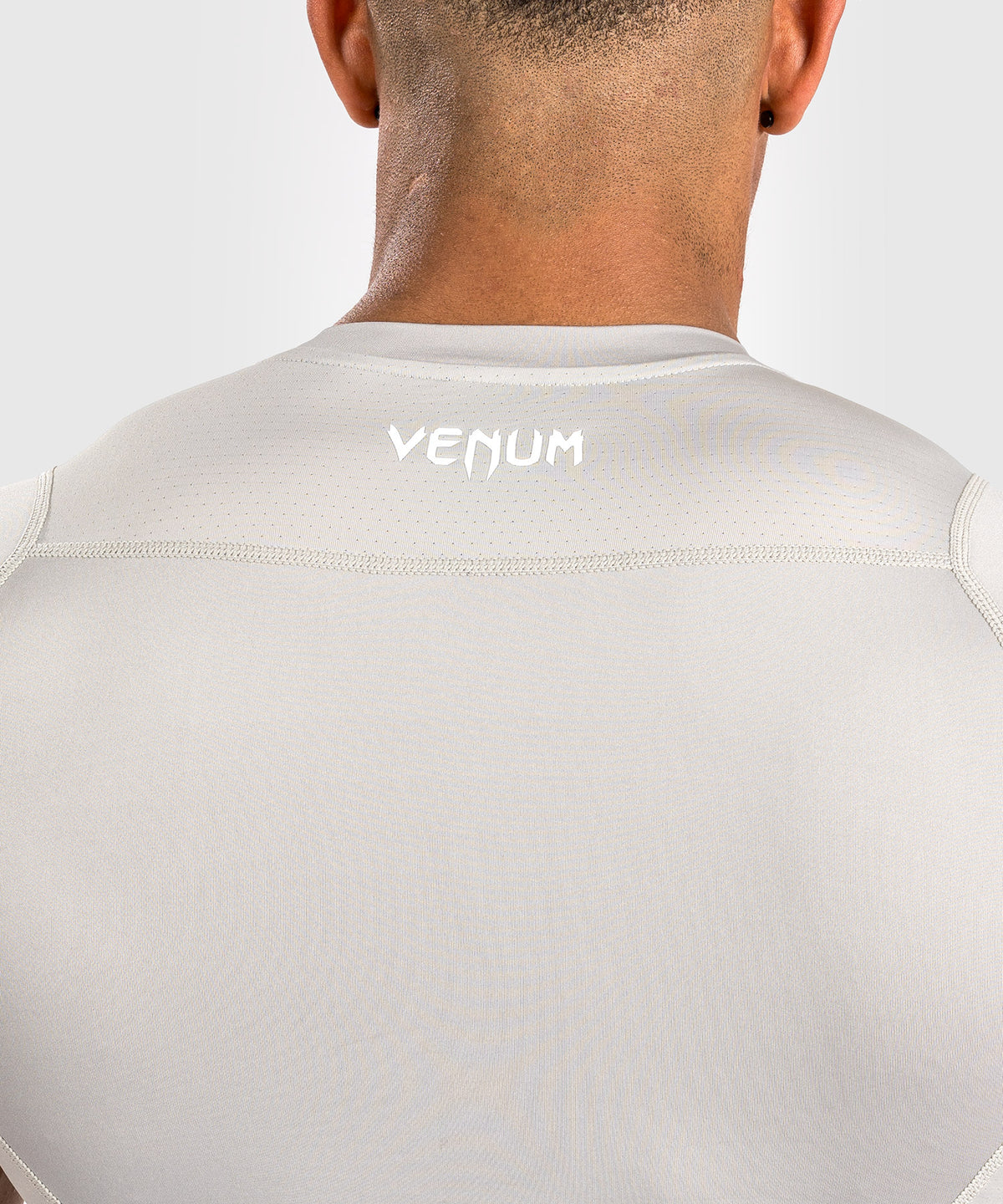 Rashguard à Manches courtes pour Hommes Venum Attack - Sable