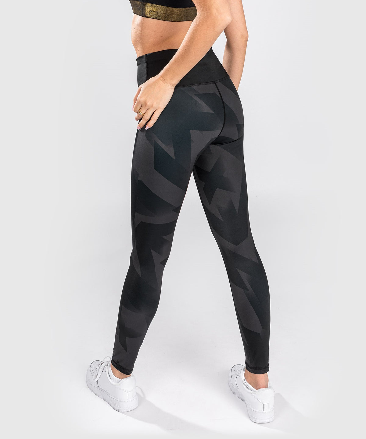  Leggings Venum Razor - Per Donna - Nero/Oro