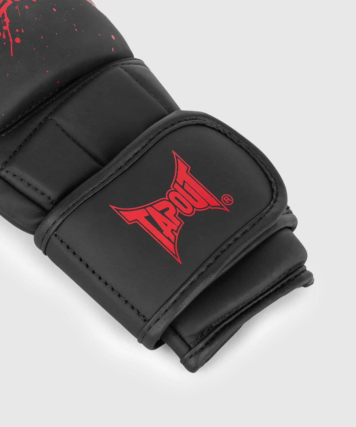 Tapout Rancho Guantes de Sparring MMA - Negro/Rojo