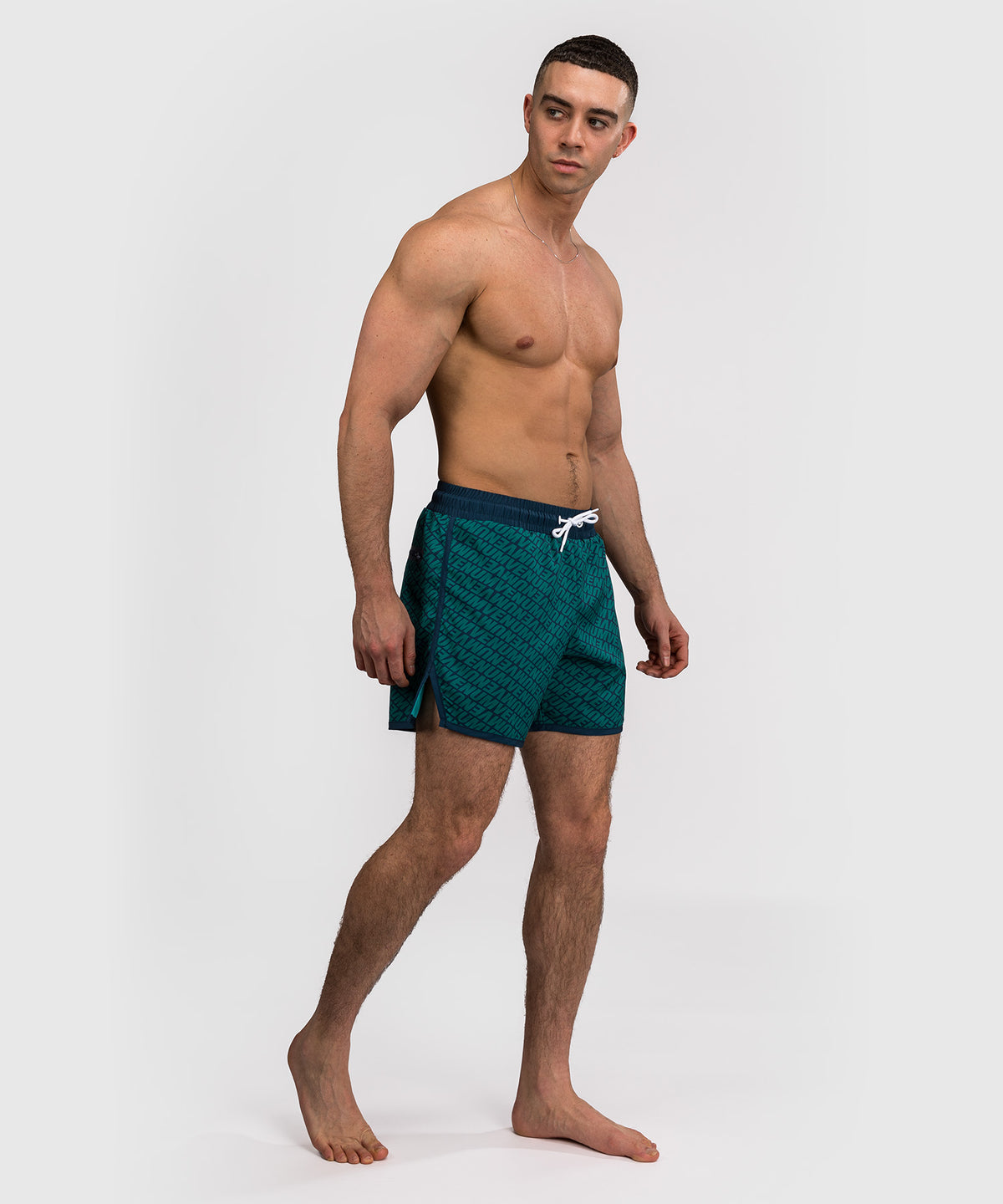 Venum Echo Board Shorts - Deep Ocean Blue/Emerald Green