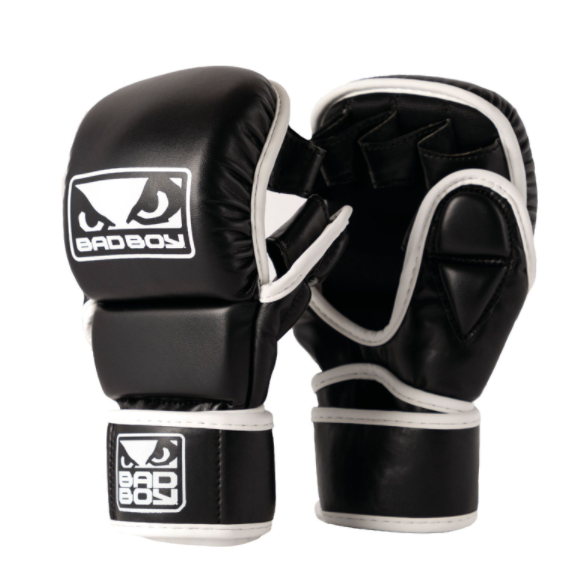 Bad Boy MMA Sparring Gloves - Black/White