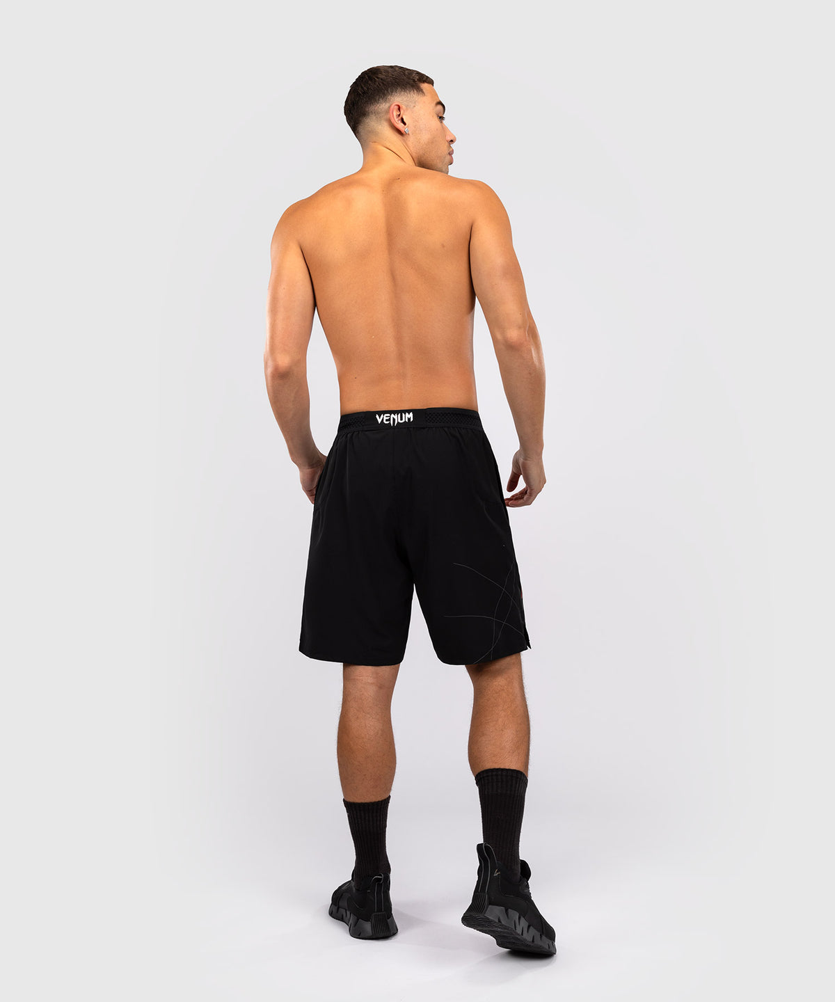 Venum Tactical XT  Herren-Trainingsshorts - Schwarz/Feuerrot