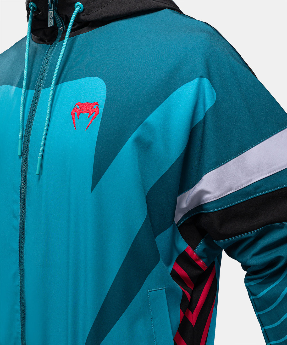 Venum Attack 90 Track Jacket - Miami Blue