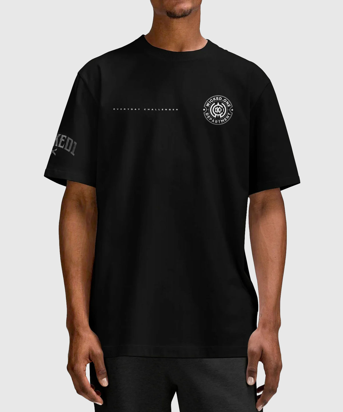 Wicked One Department T-Shirt Oversize - Nero