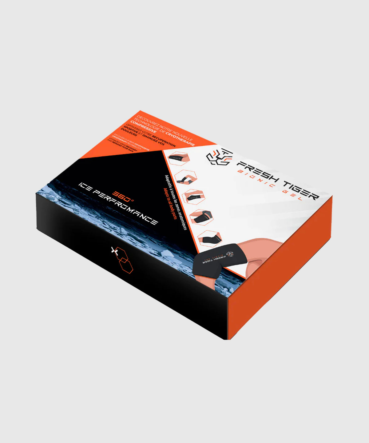 Fresh Tiger Crioterapia Compressiva - Nero