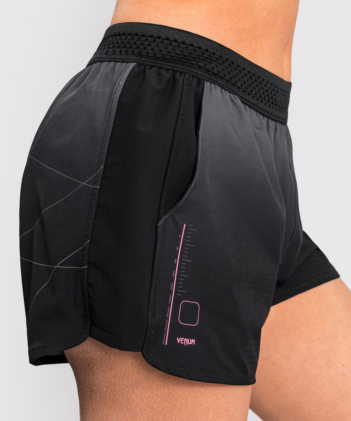 Short d'entraînement Venum Tactical XT- Noir/Gris Tempête