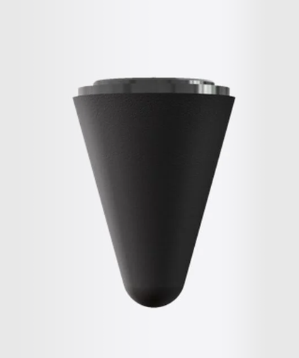 Theragun Cono Cabezal de Masaje - Negro