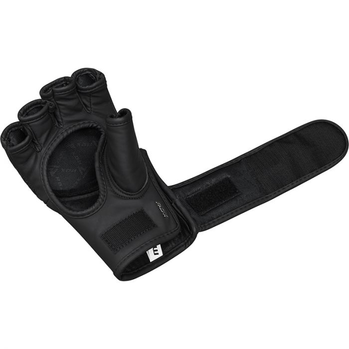 RDX F15 Guantoni da MMA - Nero Opaco